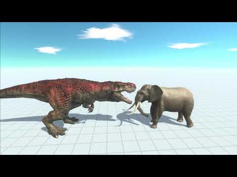 TREX vs EVERY UNIT - Animal Revolt Battle Simulator