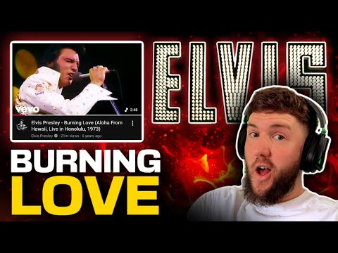 Musician REACTS to 'BURNING LOVE' by ELVIS PRESLEY (LIVE)
