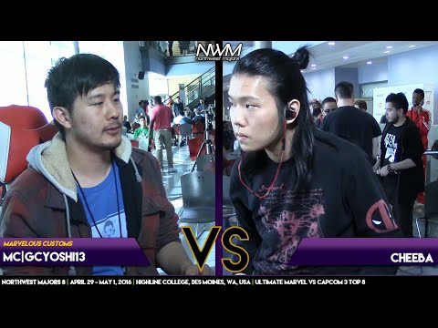 #NWM8 #UMvC3 LT8 - MC GCYoshi13 (CHR-SPE-SEN) vs Cheeba (DEA-DAN-HIR)