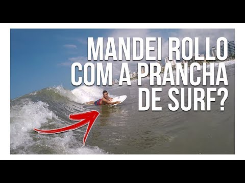 MANDEI ROLLO COM A PRANCHA DE SURF? | Desafios #02 | Surf Dicas