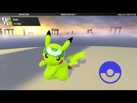 Sooner Smash Dojo 77 - Havilar (Yoshi) vs PG | ESAM (Pikachu) - Winners Semifinals