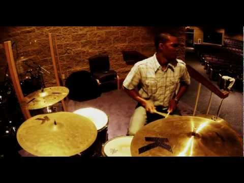 Drums - Milwaukee Drummers - Kevin Hayden Shedding with Fred Boswell @ GospelChops.com
