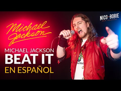 ¿Cómo sonaría BEAT IT - MICHAEL JACKSON en Español? 🎸