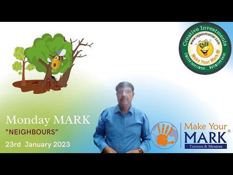 Monday MARK “NEIGHBOURS”  23rd January, 2023 English