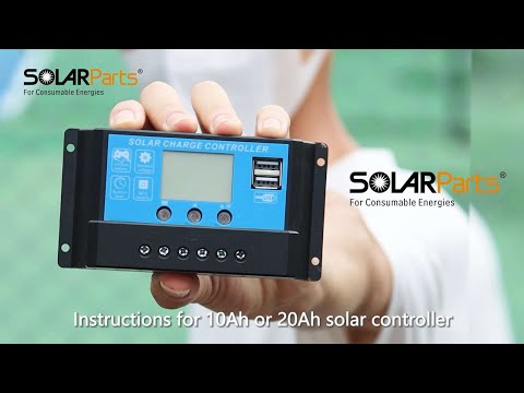 How To Setup a Basic Solar Charge Controller | Quick Guide & Menu Overview