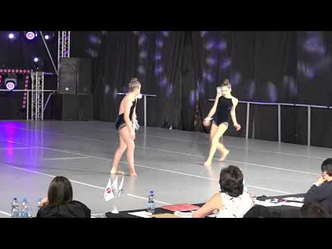 World Vice Champions 2018 junior jazz duo Monoplay