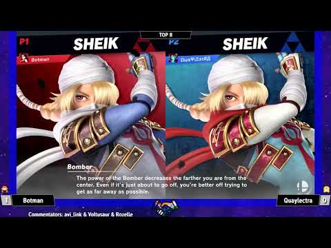 Botman (Inkling/Sheik) vs Quaylectra (Zelda/Sheik) - KO Fight Night Qualifier 2