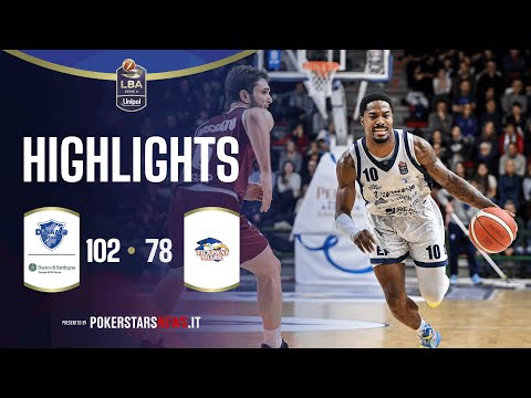 Banco di Sardegna Sassari - Trapani Shark | PokerstarsNews Highlights Serie A Unipol 2025/2026