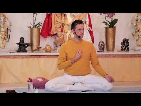 Yogastunde bei stressbedingten Rückenbeschwerden mit Udo - Yoga Vidya Live,  23.02.2022, 16:15 Uhr