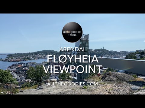 Fløyheia Viewpoint in Arendal, Norway | Architecture by Allthegoodies.com