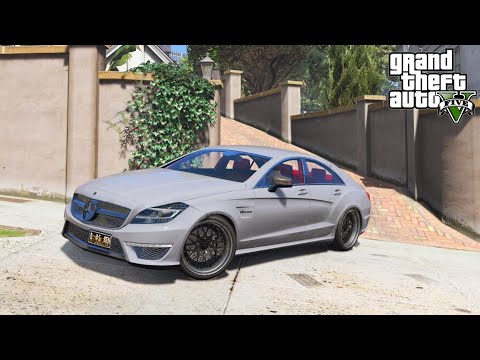 Run pertama CLS 63 AMG Performance MERCEDES-BENZ V8 BITURBO - GTA V MOD INDONESIA SULTAN UPIN IPIN