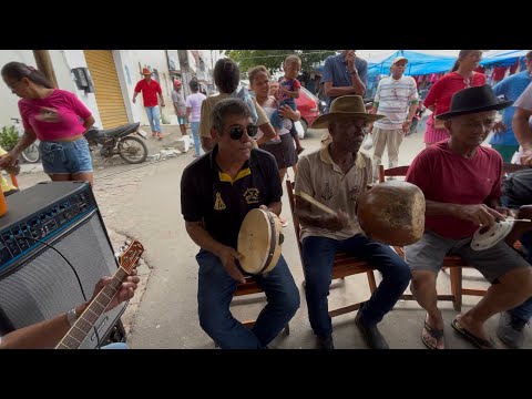 Samba Na Feira Livre Do Bravo(Serra Preta Bahia) Chula Com Celo & Domingos 🎸🎶
