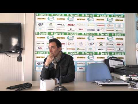 Conferenza stampa di Mister Prina alla vigilia di Entella-Bologna