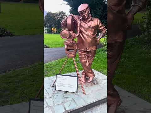 Yash Chopra Statue at Switzerland #ddlj #interlaken Ambassador of Interlaken #travel