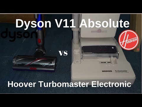 Dirt Pickup Test - Dyson V11 Cordless vs Hoover Turbomaster Mains Powered!