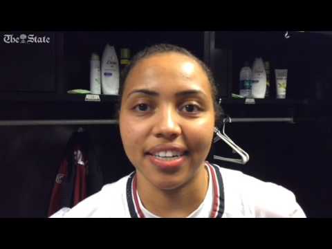 Gamecocks senior Tiffany Davis calls scoring in Sweet 16 'breathtaking'