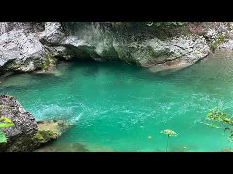 Hike through the stunning Slizza gorge in Tarvisio in Italy(4k) Wanderung durch die Slizza Schlucht