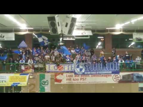 Finale Hallenfestival 2017 : Choreo Lotte + Spielabbruch