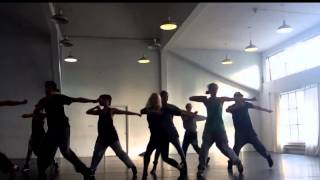 Dance rehearsal Dance All Nite Music video ANJA ANEEA with Blueprint dance crew