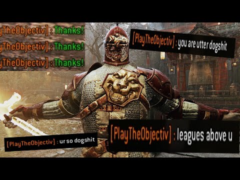 [For Honor] Salty Orochi Can't Stop Crying And Complaining - Warden Duels