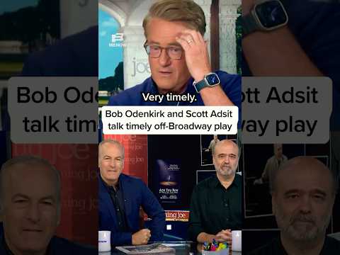Bob Odenkirk and Scott Adsit talk timely off-Broadway play