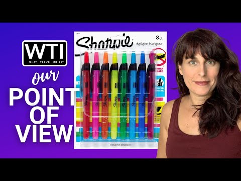 Sharpie Liquid Retractable Highlighters - WTI product video review