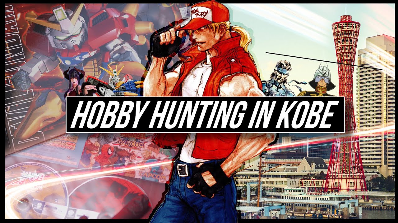 Hobby Hunting in Kobe: Games, Gunpla, and a Case Collage