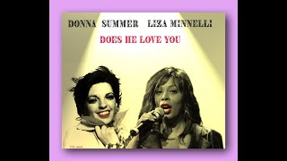 Liza Minnelli and Donna Summer Does He Love You P18 réédit