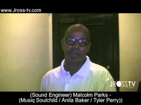 James Ross @ Malcolm Parks - (Music SoulChild / Tyler Perry / Anita Baker) - www.Jross-tv.com