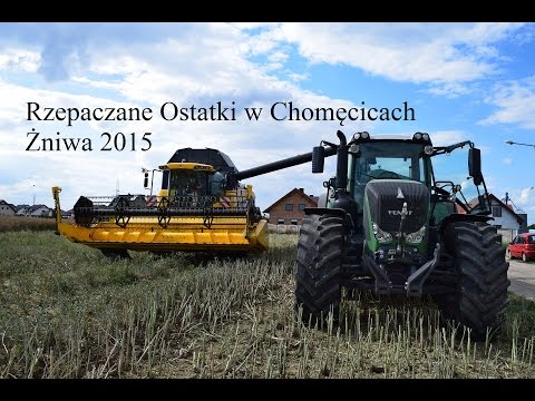 Rzepaczane Ostatki w Chomęcicach | Żniwa 2015 | New Holland | John Deere | Fendt