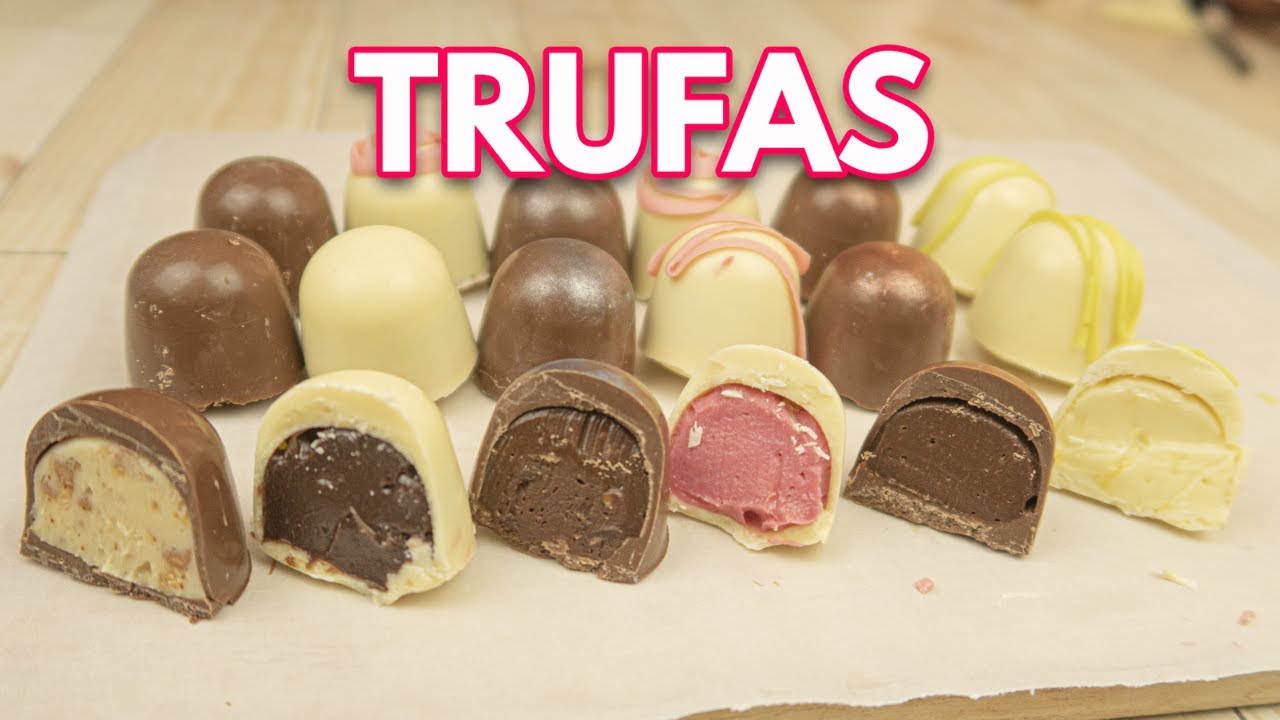 TRUFAS PARA VENDER: 5 SABORES MUITO FÁCEIS E LUCRATIVOS!| O SEGREDO DA TRUFA PERFEITA!