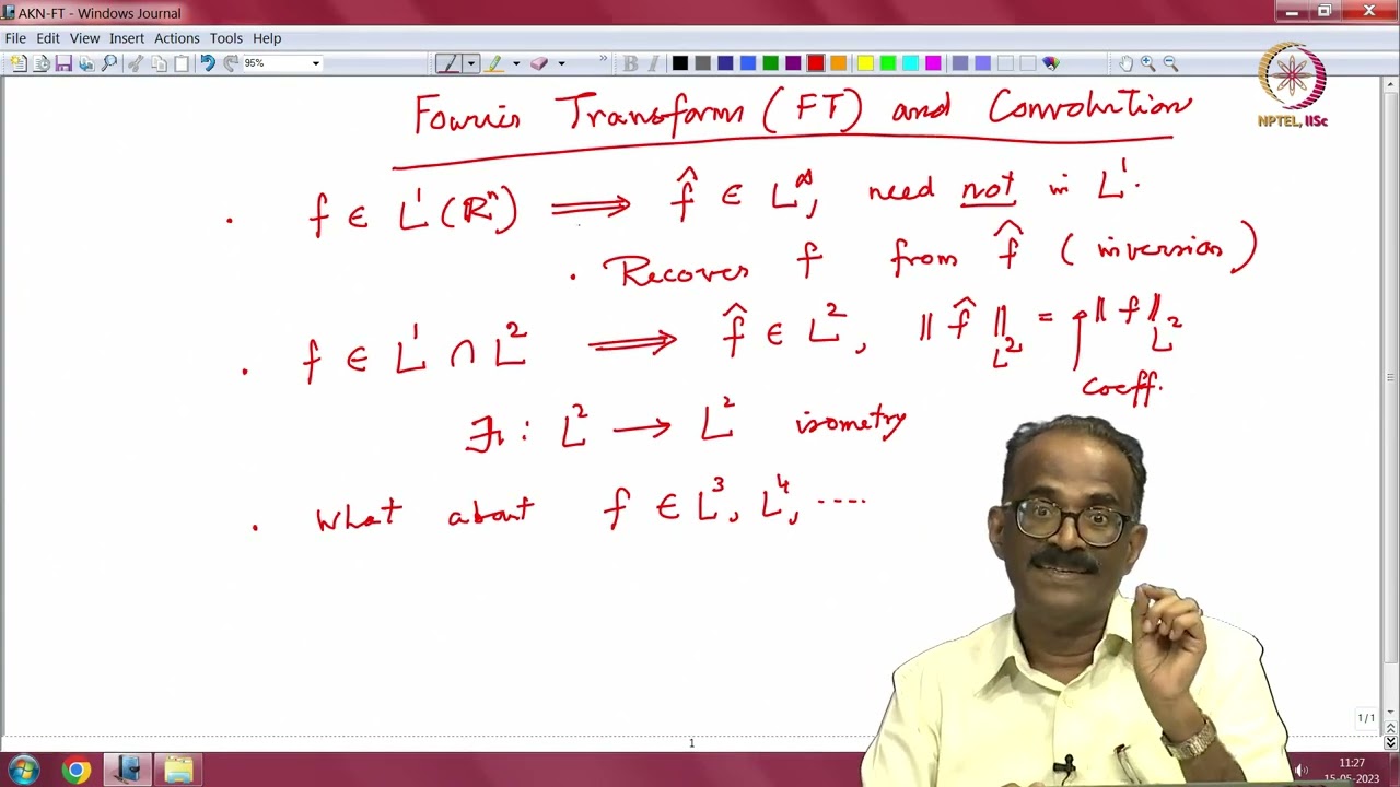 Lec 20 Convolution and Fourier transform of distributions