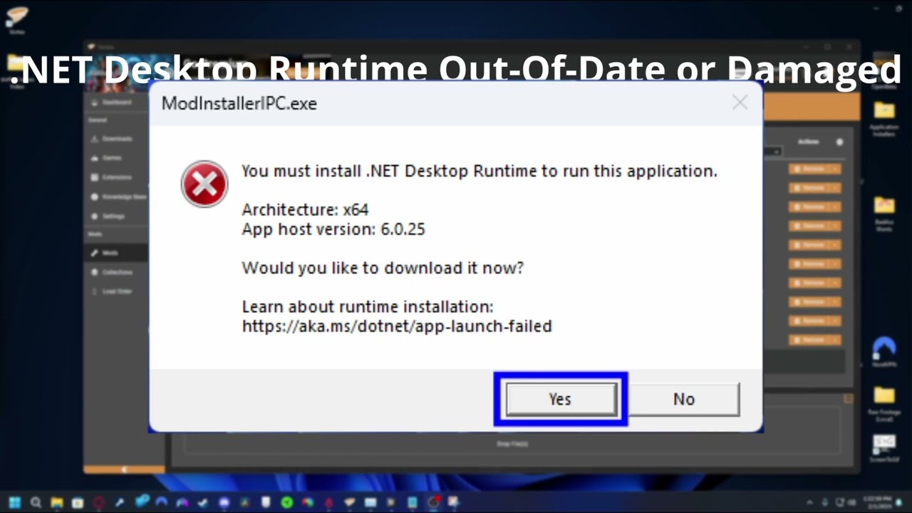 Vortex Mods Not Installing - 