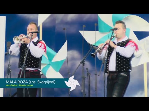 Ansambel Škorpijoni - Mala roža (v živo #live) - Števerjan 2021