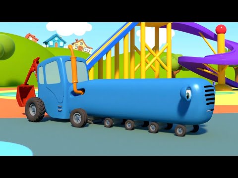 Что будет если это съесть - Синий трактор Игры на детской площадке