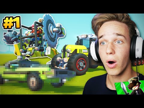 LEGNÉPSZERŰBB ÉPÍTMÉNYEK a HÉTEN! 🤖 - Scrap Mechanic #1