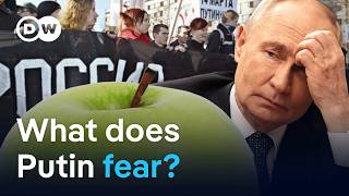 Putin's ban provokes protest | DW News