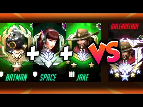 JAKE TOP 500 MCCREE + SPACE DVA VS GALE MCCREE! [ OVERWATCH SEASON 26 TOP 500 ]