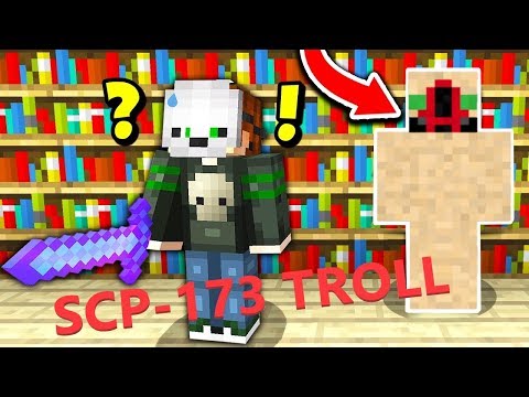 SPAVENTO I GIOCATORI CON SCP-173!! - Minecraft