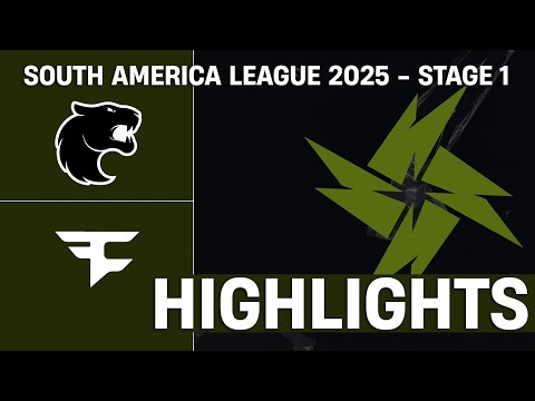 [HIGHLIGHTS] Furia vs FaZe | Playoff | South America League 2025 - Stage 1