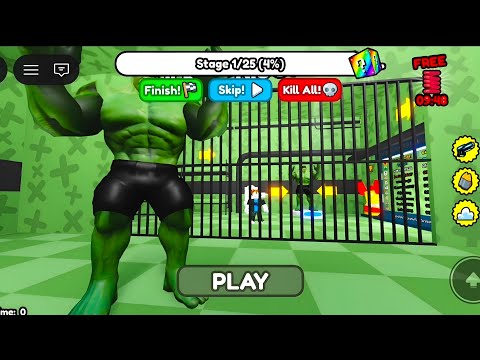 GIANT MONSTER JAIL ESCAPE! 😱 Roblox Obby Challenge #roblox 