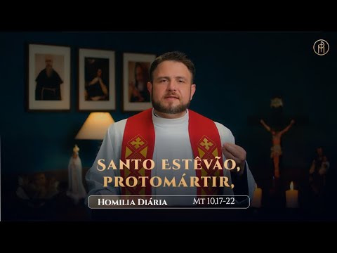 Daily Homily | Friday - Saint Stephen, Protomartyr - (Mt 10:17-22)