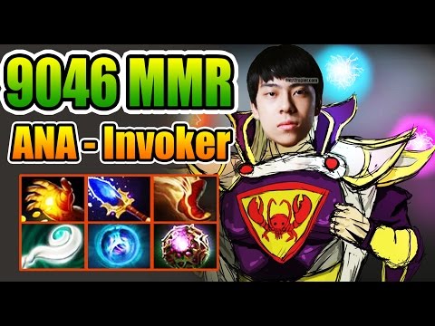 The NEW 9K Player - Ana Invoker Dota 2 7.02