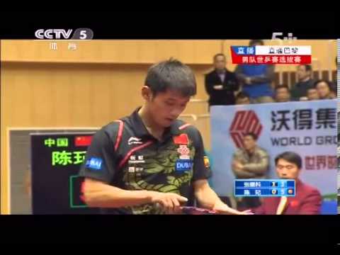 2013 China Trials for WTTC: ZHANG Jike - CHEN Qi [Full Match/Chinese]