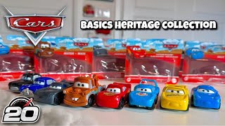 2026 Disney Cars Basics Collection Unboxing & Review — Heritage Edition Vehicles