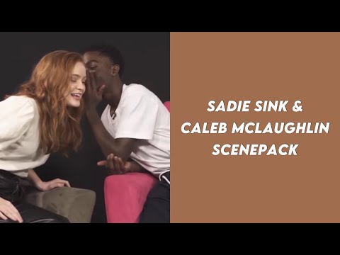 cadie scenepack (sadie sink & caleb mclaughlin)