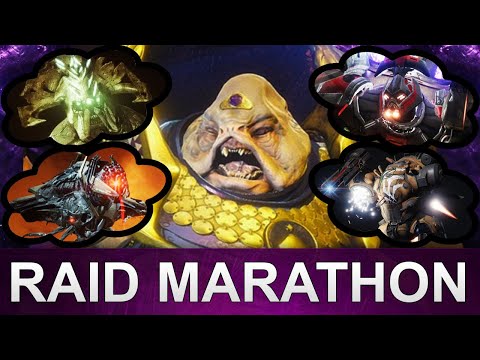 Destiny 2 Raid Marathon Alle Leviathan Raids, Geissel der Vergangenheit, Riven Raid, Garten Raid