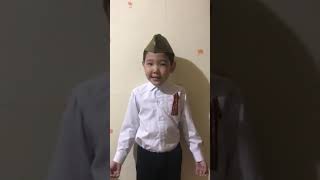 9 мая 2020 Максим праправнук рядового Степанова Уруса Гадановича