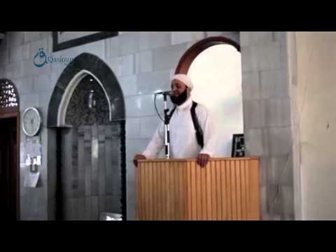 خطبة الجمعة للشيخ سعيد درويش بعد محاولة اغتياله في الغوطة الشرقية