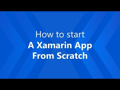 How to Start a Xamarin App from Scratch Webinar
